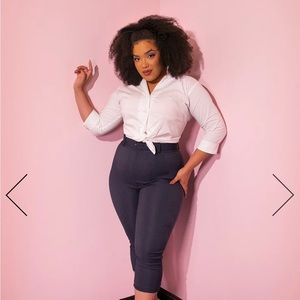 ISO denim capri pants small